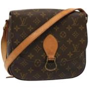 Pre-owned Canvas louis-vuitton-bags Louis Vuitton Vintage , Brown , Da...