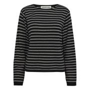 Cosmo Breton Sweater Designers Remix , Black , Dames