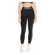 Zwarte Slip-on Leggings Calvin Klein , Black , Dames