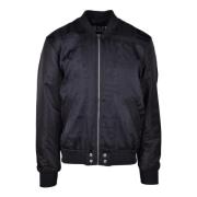 Zwarte Zip-up Jas voor Mannen Diesel , Black , Heren