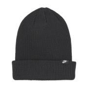 Gebreide Beanie Hoed Antraciet Nike , Gray , Unisex