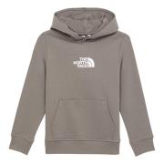 Hoodie The North Face , Gray , Heren