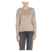 Gebreide Trui Collectie: Herfst/Winter Only , Beige , Dames