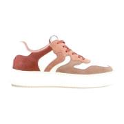 Witte Sneakers Laura Suede/Calf/Suede Voile Blanche , Multicolor , Dam...