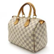 Pre-owned Canvas louis-vuitton-bags Louis Vuitton Vintage , White , Da...