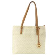 Pre-owned Canvas totes Michael Kors Pre-owned , Beige , Dames