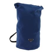 Pre-owned Nylon prada-bags Prada Vintage , Blue , Dames