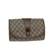 Pre-owned Plastic gucci-bags Gucci Vintage , Beige , Dames