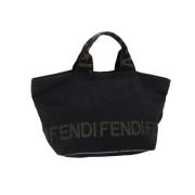 Pre-owned Cotton fendi-bags Fendi Vintage , Black , Dames