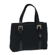 Pre-owned Canvas fendi-bags Fendi Vintage , Black , Dames