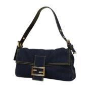 Pre-owned Denim fendi-bags Fendi Vintage , Blue , Dames