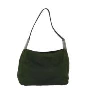 Pre-owned Nylon prada-bags Prada Vintage , Green , Dames