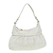 Pre-owned Leather fendi-bags Fendi Vintage , White , Dames