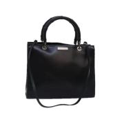 Pre-owned Leather gucci-bags Gucci Vintage , Black , Dames