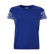 Stijlvol Blauw Katoenen Tee Vrouwen Portugal Kenzo , Blue , Dames