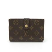 Pre-owned Fabric wallets Louis Vuitton Vintage , Brown , Dames