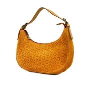 Pre-owned Suede celine-bags Celine Vintage , Orange , Dames