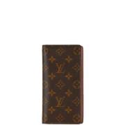 Pre-owned Leather wallets Louis Vuitton Vintage , Brown , Dames