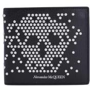 Pre-owned Leather wallets Alexander McQueen Pre-owned , Black , Dames