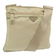 Pre-owned Nylon prada-bags Prada Vintage , Beige , Dames