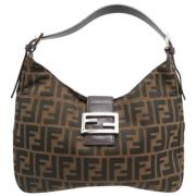 Pre-owned Fabric fendi-bags Fendi Vintage , Brown , Dames