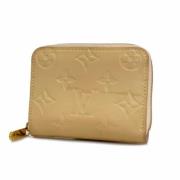 Pre-owned Fabric wallets Louis Vuitton Vintage , Beige , Dames