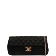 Pre-owned Fabric chanel-bags Chanel Vintage , Black , Dames