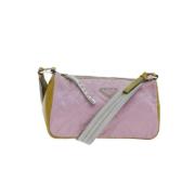 Pre-owned Nylon prada-bags Prada Vintage , Pink , Dames