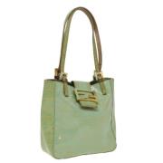 Pre-owned Canvas fendi-bags Fendi Vintage , Green , Dames