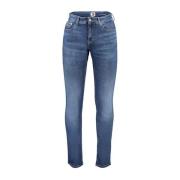 Jeans met borduursel en logo Tommy Hilfiger , Blue , Heren