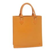 Pre-owned Leather louis-vuitton-bags Louis Vuitton Vintage , Orange , ...