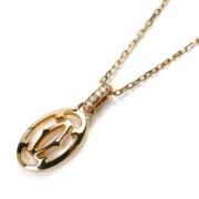 Pre-owned Rose Gold necklaces Cartier Vintage , Yellow , Dames