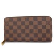 Pre-owned Fabric wallets Louis Vuitton Vintage , Brown , Dames