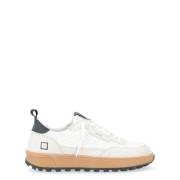 Outdoor Wit Zwart Sneakers D.a.t.e. , White , Heren