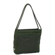 Pre-owned Nylon prada-bags Prada Vintage , Green , Dames