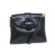 Pre-owned Leather gucci-bags Gucci Vintage , Black , Dames