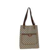 Pre-owned Plastic gucci-bags Gucci Vintage , Beige , Dames