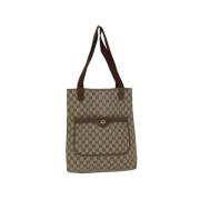 Pre-owned Leather gucci-bags Gucci Vintage , Beige , Dames