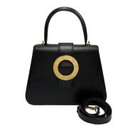 Pre-owned Leather celine-bags Celine Vintage , Black , Dames