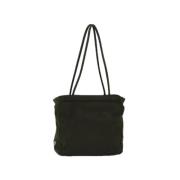 Pre-owned Nylon prada-bags Prada Vintage , Green , Dames