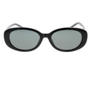 Stijlvolle zonnebril voor modieuze looks Gucci , Black , Unisex