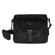 Pre-owned Nylon prada-bags Prada Vintage , Black , Dames