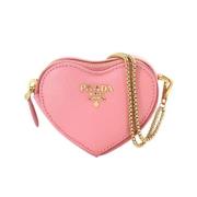 Pre-owned Leather prada-bags Prada Vintage , Pink , Dames