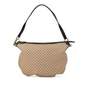 Pre-owned Fabric gucci-bags Gucci Vintage , Beige , Dames