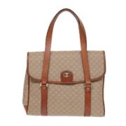 Pre-owned Canvas celine-bags Celine Vintage , Brown , Dames