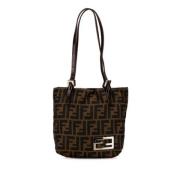 Pre-owned Canvas totes Fendi Vintage , Brown , Dames