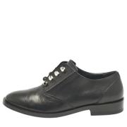 Pre-owned Leather flats Balenciaga Vintage , Black , Dames