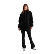 Black Pile Jacket Aim'n , Black , Dames