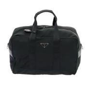 Pre-owned Fabric travel-bags Prada Vintage , Black , Heren