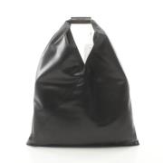 Pre-owned Leather handbags Maison Margiela Pre-owned , Black , Dames